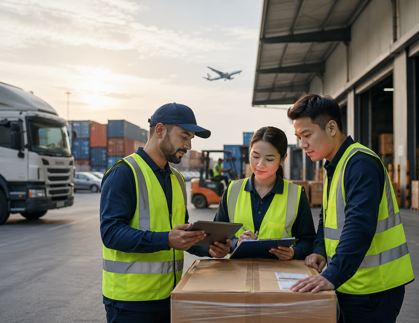 Logistics team